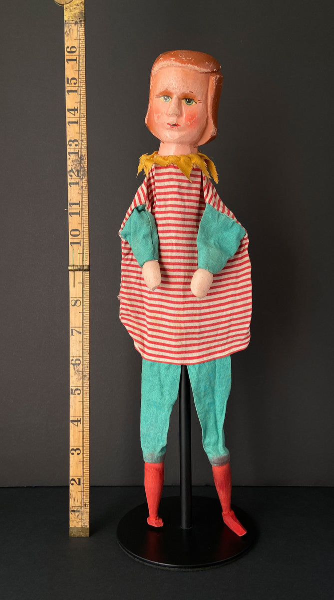 Antique LADY Hand Puppet ~ Early 1900s Punch and Judy Show – Once Upon ...