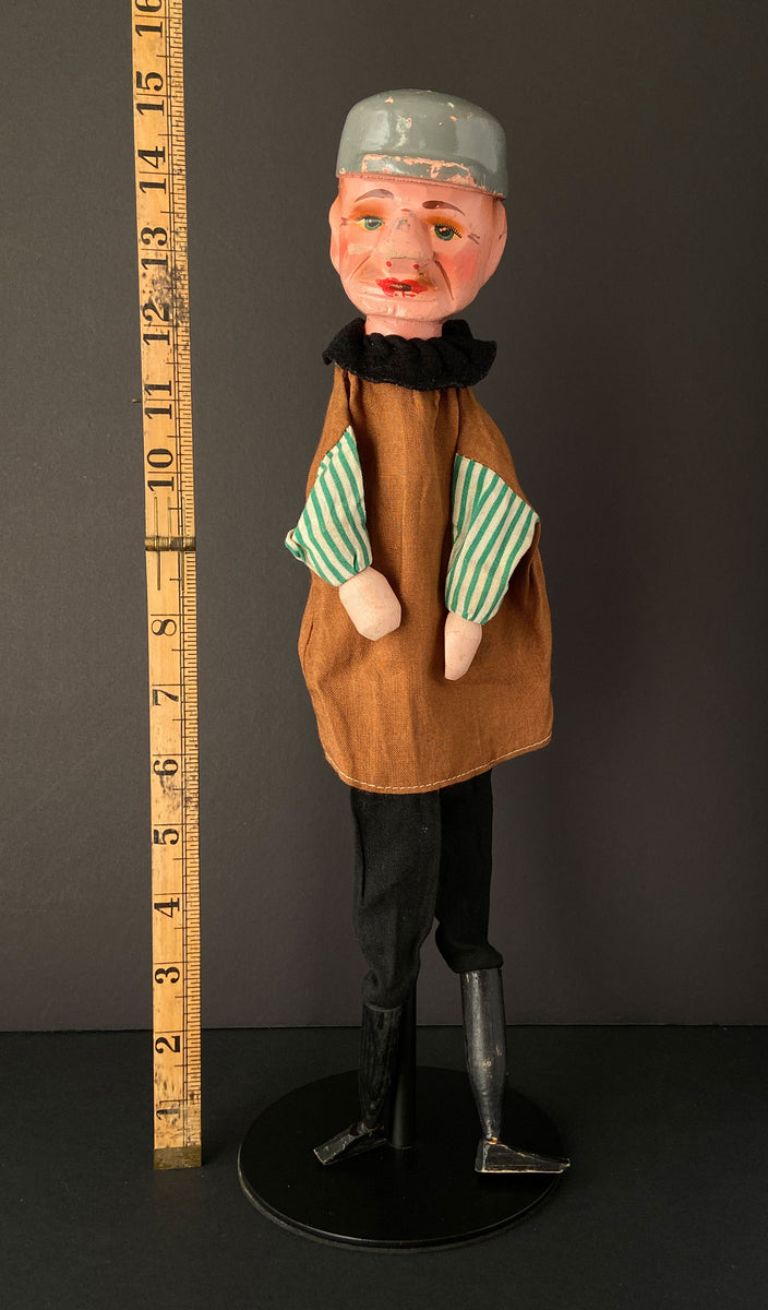 Antique GENTLEMAN Hand Puppet ~ Early 1900s Punch and Judy Show – Once ...