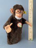 STEIFF Jocko Monkey Hand Puppet ~ ALL IDs 1960s