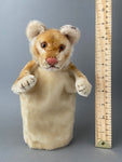 STEIFF Young Lion Hand Puppet ~ 1950-60s Rare!