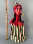 Native American Hand Puppet by Curt Meissner ~ Germany 1960s