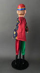 Mr PUNCH Hand Puppet ~ Early 1900s Punch and Judy Rare!