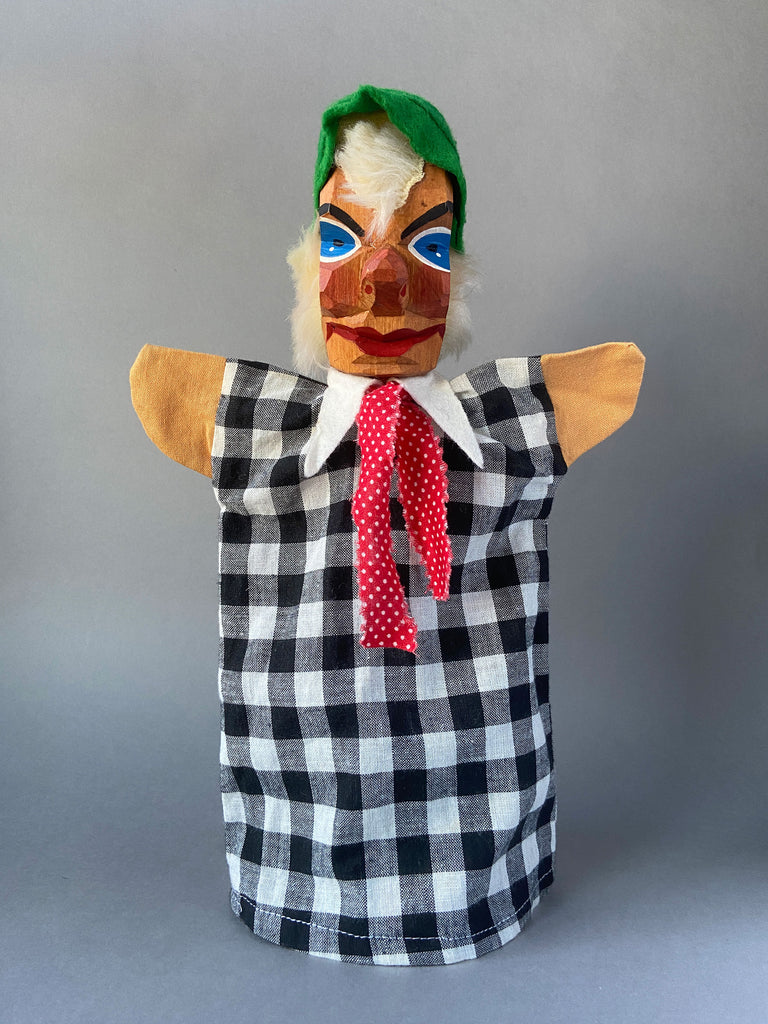 Sieve Puppet 80s Toy Hand