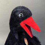 STEIFF Hucky Raven Hand Puppet ~ 1960s Rare!