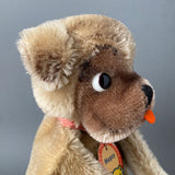 STEIFF Mopsy Pug Dog Hand Puppet ~ 1960-67