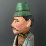 GENTLEMAN Hand Puppet ~ Early 1900s Punch and Judy