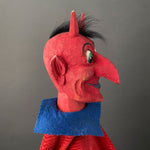 Hohnsteiner DEVIL Hand Puppet ~ 1960s