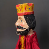 KING Hand Puppet ~ Early 1900s Punch and Judy