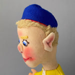 KERSA Boy Hand Puppet ~ 1960s