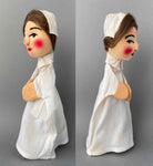 KERSA Nurse Hand Puppet ~ 1980s