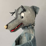 Wolf Hand Puppet ~ Russian 1980s