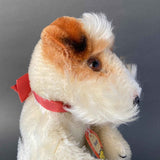 STEIFF Terrier Dog Hand Puppet ~ ALL IDs 1959-67 Rare!