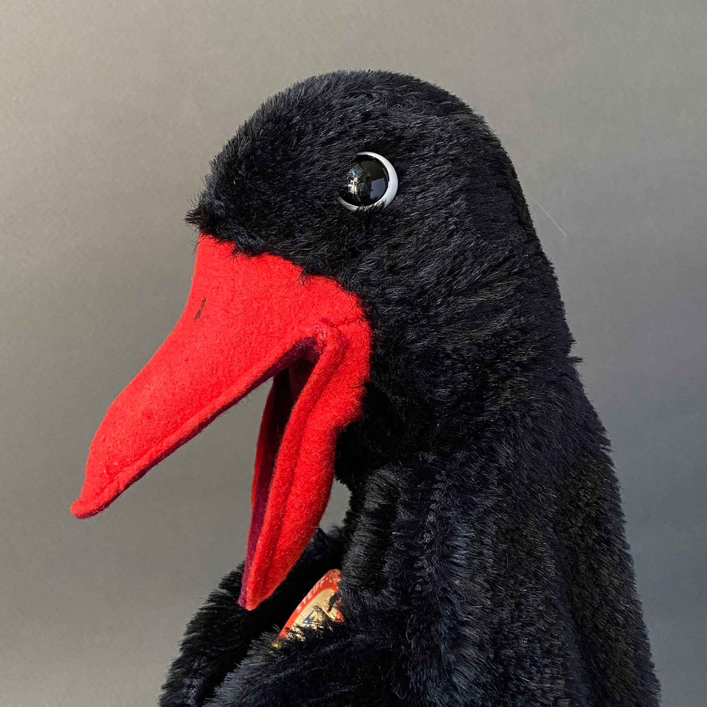 Vintage STEIFF Hucky Raven Hand Puppet ~ 1960s – Once Upon A Puppet