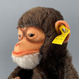 STEIFF Jocko Monkey Hand Puppet ~ ALL IDs 1968-78 Mint!