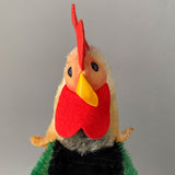 STEIFF Rooster Hand Puppet ~ 1968-74 Rare!