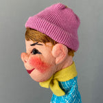 Boy Hand Puppet by Curt Meissner ~ Germany 1960s