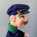Police Hand Puppet by Curt Meissner ~ Germany 1960s