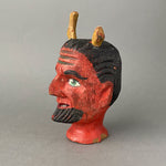 Devil Puppet Head ~ Early 1900s Punch and Judy