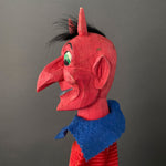 Hohnsteiner DEVIL Hand Puppet ~ 1960s