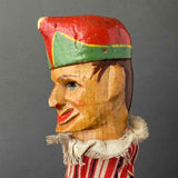 Mr PUNCH Hand Puppet ~ Early 1900s Rare!