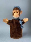 SCHUCO Monkey Hand Puppet ~ 1950s Rare!