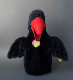 STEIFF Hucky Raven Hand Puppet ~ ALL IDs 1960s Rare!