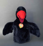 STEIFF Hucky Raven Hand Puppet ~ 1960s Rare!