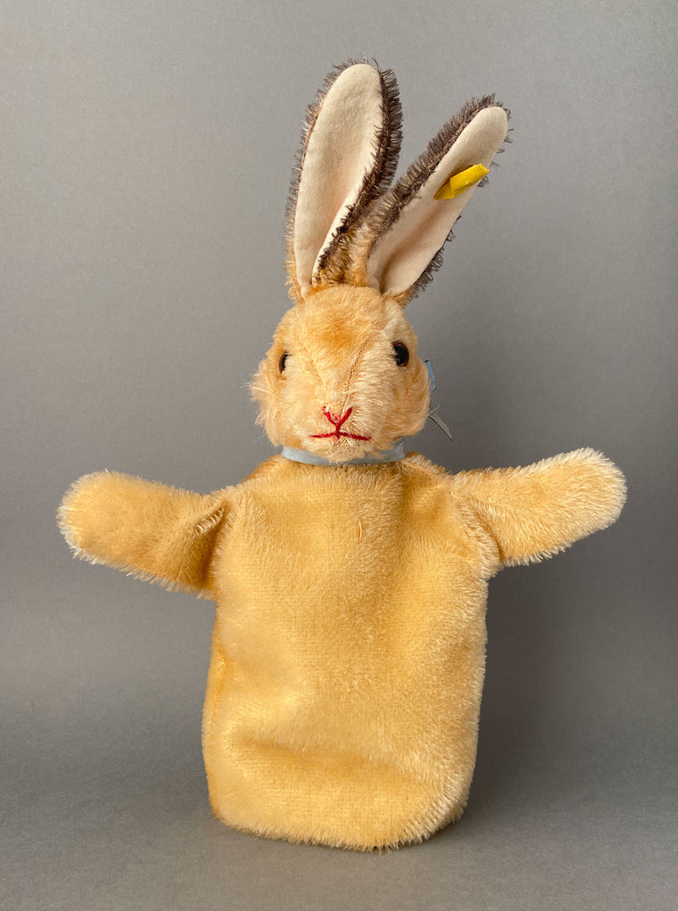 Vintage STEIFF Rabbit Hand Puppet ~ 1960s – Once Upon A Puppet
