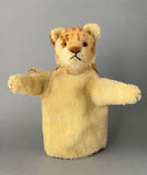 STEIFF Young Lion Hand Puppet ~ 1945-52 Rare!