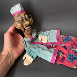 Bross ASIAN Hand Puppet ~ circa 1950s Rare!