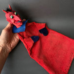 Hohnsteiner DEVIL Hand Puppet ~ 1960s