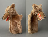 KERSA Bad Wolf Hand Puppet ~ 1960s