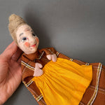 OLD LADY Hand Puppet by Curt Meissner ~ 1960s