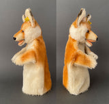 STEIFF Fox Hand Puppet ~ 1952-58 Rare!