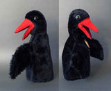 STEIFF Hucky Raven Hand Puppet ~ 1960s Rare!