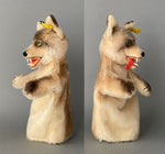 STEIFF Loopy Wolf Hand Puppet ~ ALL IDs 1959-67 Rare!