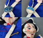 BARON MUNCHAUSEN Hand Puppet by Curt Meissner ~ 1960s Rare!