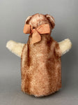 STEIFF Molly Dog Hand Puppet ~ 1950-62 Rare!