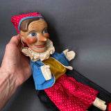 Bross KASPER Hand Puppet ~ circa 1950s Rare!