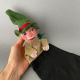 ROBBER Hand Puppet by Curt Meissner ~ Germany 1960s