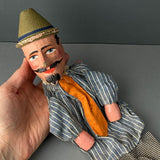 GENTLEMAN Hand Puppet ~ Early 1900s Punch & Judy