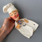 KERSA Cook Hand Puppet ~ 1960s Rare!