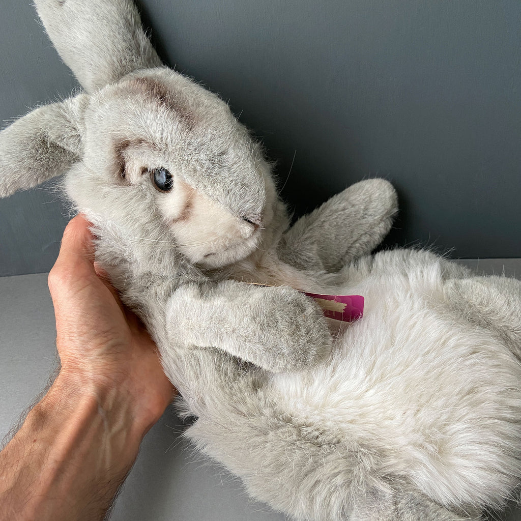 Vintage STEIFF Jolly Hase Rabbit Hand Puppet ~ 1973-86 – Once Upon A Puppet