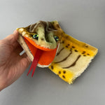 STEIFF Snaky Snake Hand Puppet ~ 1965-66 Rare!