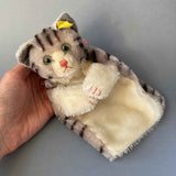 STEIFF Cat Hand Puppet ~ 1960s