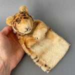 STEIFF Tiger Hand Puppet ~ 1949-54 Rare!