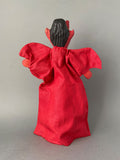 DEVIL Hand Puppet ~ Decor-Spielzeug Swiss Toy 1950s