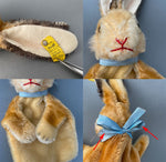 STEIFF Rabbit Hand Puppet ~ 1960s