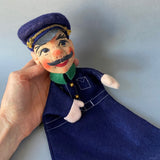 Police Hand Puppet by Curt Meissner ~ Germany 1960s