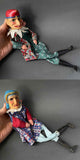 PUNCH and JUDY Hand Puppets ~ Early 1900s